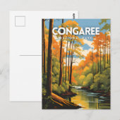 Activiteiten in de omgeving van Congaree National Briefkaart (Voorkant / Achterkant)