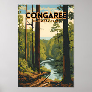 Activiteiten in de omgeving van Congaree National Poster