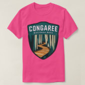 Activiteiten in de omgeving van Congaree National  T-shirt (Design voorkant)