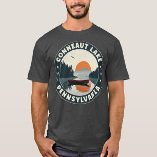 Activiteiten in de omgeving van Conneaut Lake Penn T-shirt