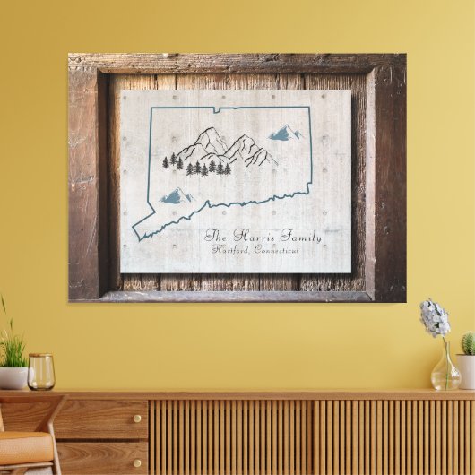 Activiteiten in de omgeving van Connecticut Rustic Canvas Afdruk (Insitu (Woonkamer))