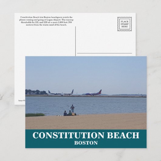 Activiteiten in de omgeving van Constitution Beach Briefkaart (Voorkant / Achterkant)