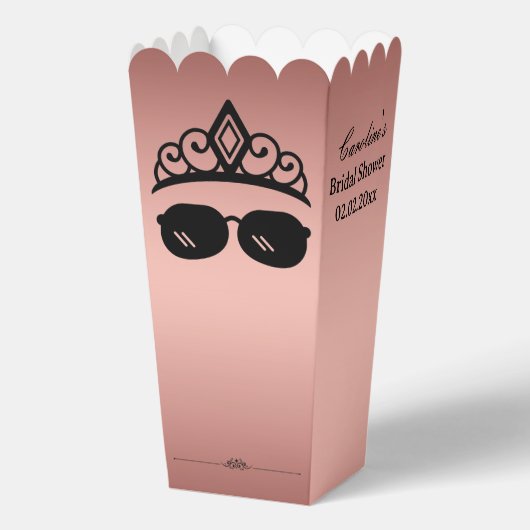 Activiteiten in de omgeving van Cool Queen Tiara P Bedankdoosjes (Achterkant)