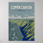 Activiteiten in de omgeving van Copper Canyon Mexi Poster (Voorkant)