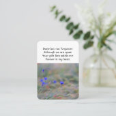 Activiteiten in de omgeving van Cornflower Wildflo Visitekaartje (Staand voorkant)