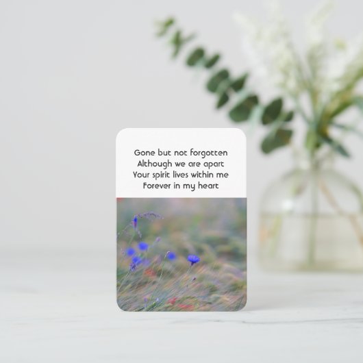 Activiteiten in de omgeving van Cornflower Wildflo Visitekaartje (Staand voorkant)