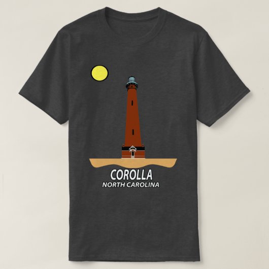 Activiteiten in de omgeving van Corolla North Caro T-shirt (Design voorkant)