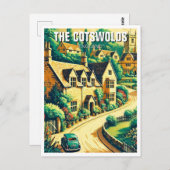Activiteiten in de omgeving van Cotswolds Village Briefkaart (Voorkant / Achterkant)