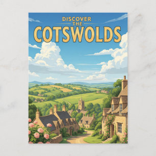 Activiteiten in de omgeving van Cotswolds Village  Briefkaart