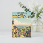 Activiteiten in de omgeving van Cotswolds Village Briefkaart (Staand voorkant)