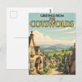 Activiteiten in de omgeving van Cotswolds Village Briefkaart (Voorkant / Achterkant)