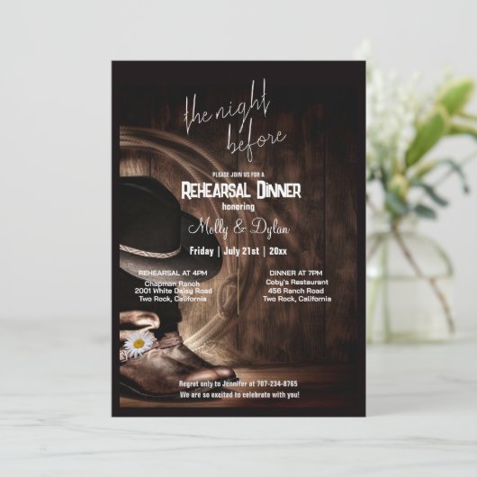 Activiteiten in de omgeving van Country Boots, Pet Kaart (Staand voorkant)