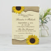 Activiteiten in de omgeving van Country Sunflower Kaart (Staand voorkant)