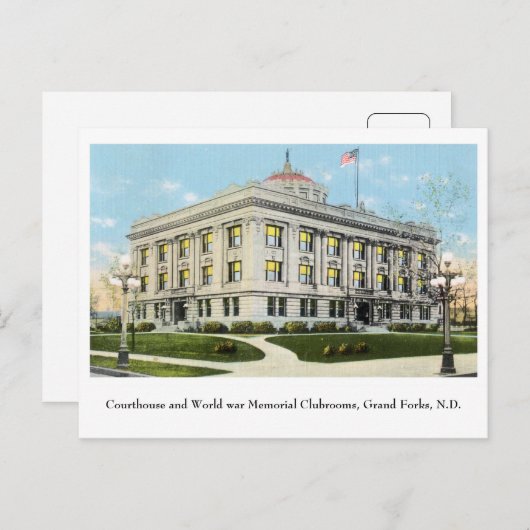 Activiteiten in de omgeving van Courthouse World W Briefkaart (Voorkant / Achterkant)