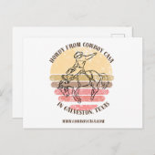 Activiteiten in de omgeving van Cowboy Casa Briefk Briefkaart (Voorkant / Achterkant)