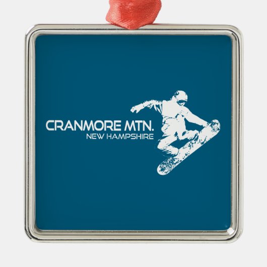 Activiteiten in de omgeving van Cranmore Mountain  Metalen Ornament (Voorkant)