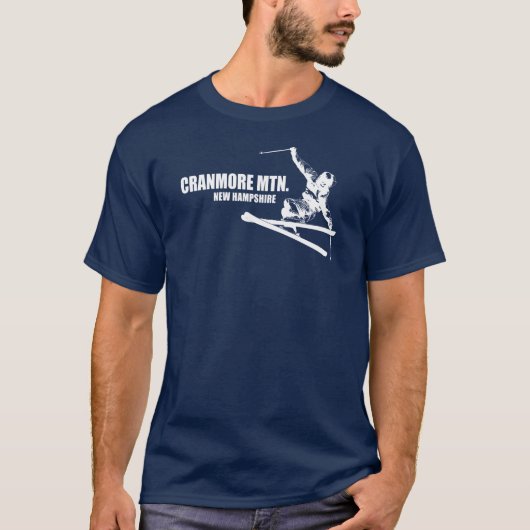 Activiteiten in de omgeving van Cranmore Mountain T-shirt (Voorkant)
