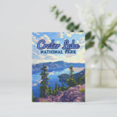 Activiteiten in de omgeving van Crater Lake Nation Briefkaart (Staand voorkant)