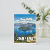 Activiteiten in de omgeving van Crater Lake Nation Briefkaart (Staand voorkant)