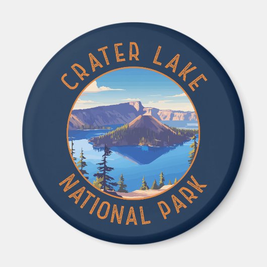 Activiteiten in de omgeving van Crater Lake Nation Magneet (Voorkant)