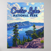 Activiteiten in de omgeving van Crater Lake Nation Poster (Voorkant)