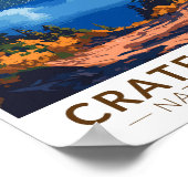 Activiteiten in de omgeving van Crater Lake Nation Poster (Hoek)
