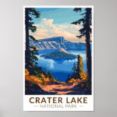 Activiteiten in de omgeving van Crater Lake Nation Poster (Voorkant)