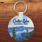 Activiteiten in de omgeving van Crater Lake Nation Sleutelhanger (Voorkant)