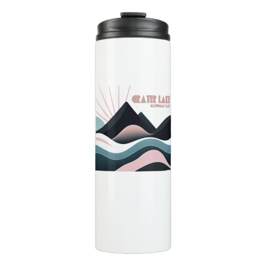 Activiteiten in de omgeving van Crater Lake Nation Thermosbeker (Voorkant)