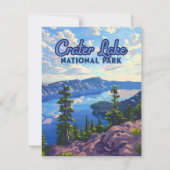 Activiteiten in de omgeving van Crater Lake Oregon (Voorkant)