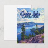 Activiteiten in de omgeving van Crater Lake Oregon (Voorkant / Achterkant)