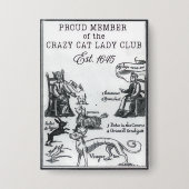 Activiteiten in de omgeving van Crazy Cat Lady Clu Button (Voorkant)