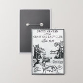 Activiteiten in de omgeving van Crazy Cat Lady Clu Button (Voorkant / Achterkant)