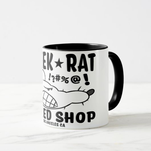 Activiteiten in de omgeving van Creekrat Cartoon S Mok (Voorkant rechts)