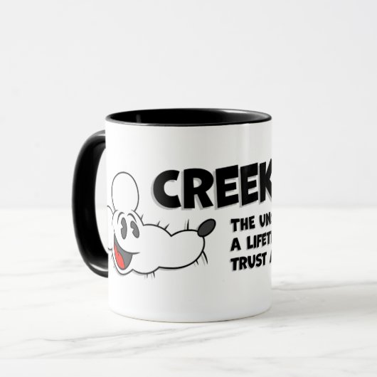 Activiteiten in de omgeving van Creekrat Cartoon S Mok (Voorkant links)