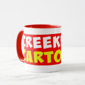 Activiteiten in de omgeving van Creekrat Cartoon S Mok (Voorkant links)