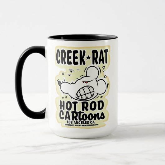 Activiteiten in de omgeving van Creekrat Cartoon S Mok (Links)