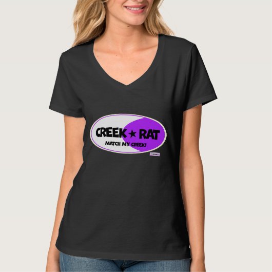 Activiteiten in de omgeving van Creekrat Cartoon S T-shirt (Voorkant)
