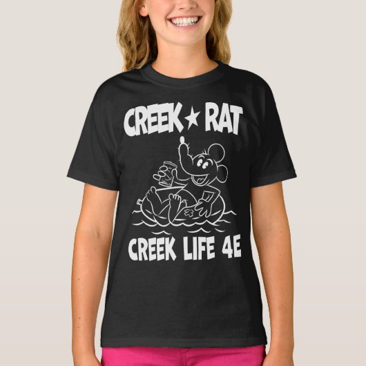 Activiteiten in de omgeving van Creekrat Cartoon S T-shirt (Voorkant)
