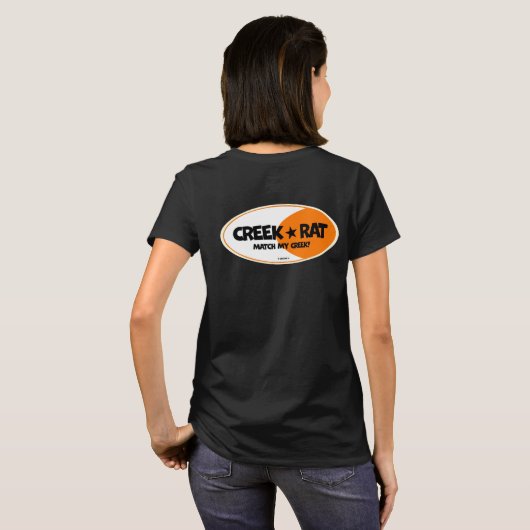 Activiteiten in de omgeving van Creekrat Cartoon S T-shirt (Achterkant volledig)