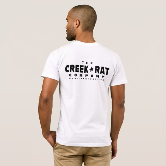 Activiteiten in de omgeving van Creekrat Cartoon S T-shirt (Achterkant volledig)
