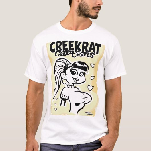 Activiteiten in de omgeving van Creekrat Cartoon S T-shirt (Voorkant)