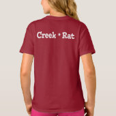 Activiteiten in de omgeving van Creekrat Cartoon S T-shirt (Achterkant)