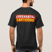 Activiteiten in de omgeving van Creekrat Cartoon S T-shirt (Achterkant)