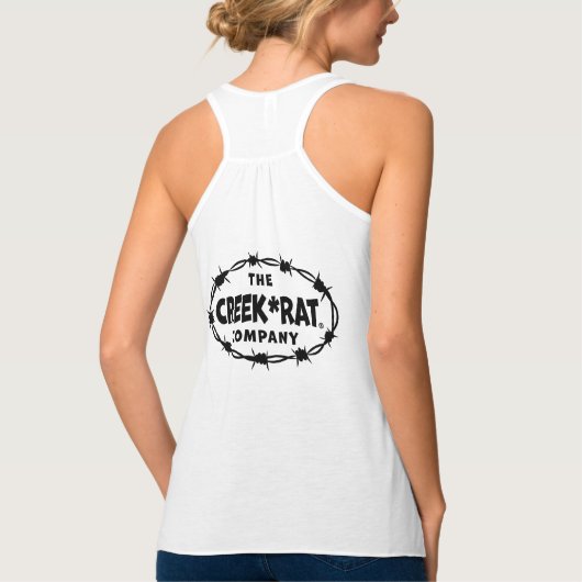 Activiteiten in de omgeving van Creekrat Cartoon S Tanktop (Achterkant)