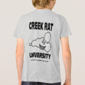 Activiteiten in de omgeving van Creekrat Cartoon S Tri-Blend Shirt (Achterkant)