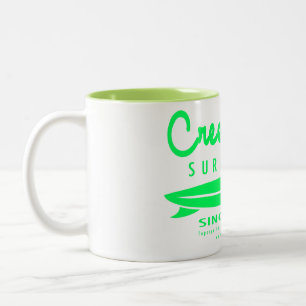 Activiteiten in de omgeving van Creekrat Cartoon S Tweekleurige Koffiemok