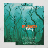 Activiteiten in de omgeving van Creepy Foggy Fores Kaart (Voorkant / Achterkant)