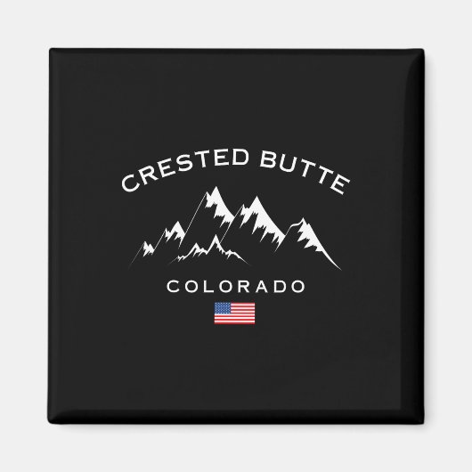 Activiteiten in de omgeving van Crested Butte Colo Magneet (Voorkant)