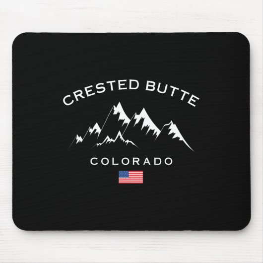 Activiteiten in de omgeving van Crested Butte Colo Muismat (Voorkant)